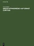 E-Book (pdf) Gedächtnissrede auf Ernst Curtius von Ulrich Köhler