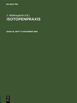 E-Book (pdf) Isotopenpraxis / November 1980 von 