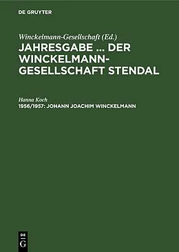E-Book (pdf) Johann Joachim Winckelmann von Hanna Koch