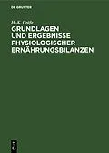 E-Book (pdf) Grundlagen und Ergebnisse physiologischer Ernährungsbilanzen von H.-K. Gräfe