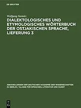 E-Book (pdf) Dialektologisches und etymologisches Wörterbuch der ostjakischen Sprache, Lieferung 3 von Wolfgang Steinitz
