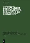 E-Book (pdf) Grundprobleme der entwickelten sozialistischen Gesellschaft von 