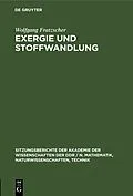 PDF Exergie und Stoffwandlung von Wolfgang Fratzscher