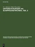 E-Book (pdf) Untersuchungen an Schiffsanstrichen, Teil 2 von H. A. Rathsack, Ellinor Rautenberg