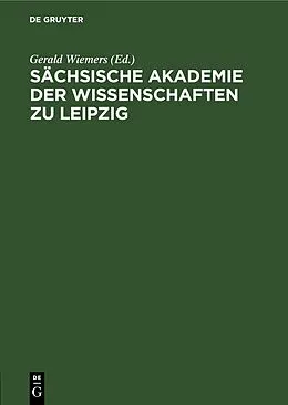 E-Book (pdf) Sächsische Akademie der Wissenschaften zu Leipzig von 