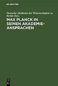 PDF Max Planck in seinen Akademie-Ansprachen von