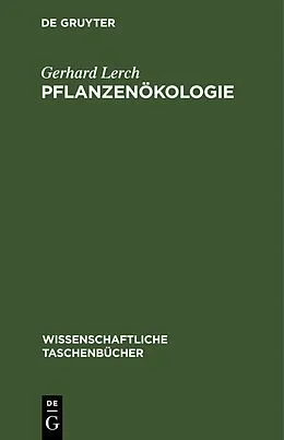 PDF Pflanzenökologie von Gerhard Lerch