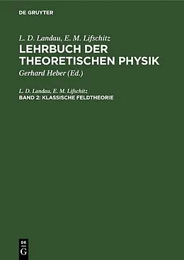 E-Book (pdf) Klassische Feldtheorie von L. D. Landau, E. M. Lifschitz