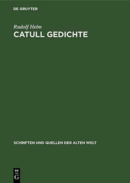 E-Book (pdf) Catull Gedichte von Rudolf Helm
