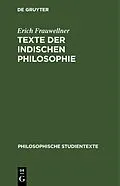 E-Book (pdf) Texte der indischen Philosophie von Erich Frauwellner