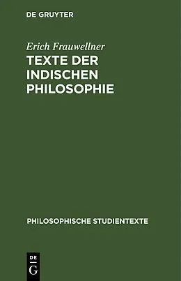 E-Book (pdf) Texte der indischen Philosophie von Erich Frauwellner
