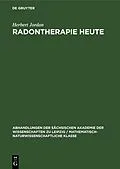 E-Book (pdf) Radontherapie heute von Herbert Jordan