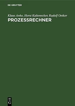 E-Book (pdf) Prozeßrechner von Klaus Anke, Horst Kaltenecker, Rudolf Oetker