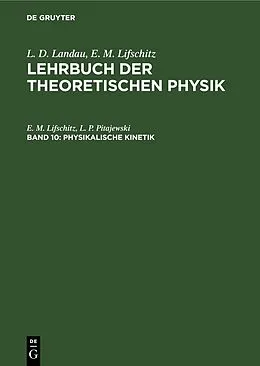 E-Book (pdf) Physikalische Kinetik von E. M. Lifschitz, L. P. Pitajewski