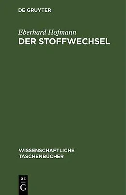 E-Book (pdf) Der Stoffwechsel von Eberhard Hofmann