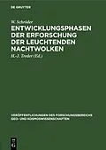 E-Book (pdf) Entwicklungsphasen der Erforschung der leuchtenden Nachtwolken von W. Schröder