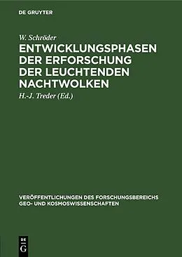 E-Book (pdf) Entwicklungsphasen der Erforschung der leuchtenden Nachtwolken von W. Schröder