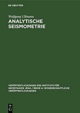 E-Book (pdf) Analytische Seismometrie von Wolfgang Ullmann