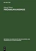 E-Book (pdf) Frühhumanismus von Eduard Winter