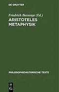PDF Aristoteles Metaphysik von 