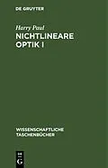 E-Book (pdf) Nichtlineare Optik I von Harry Paul