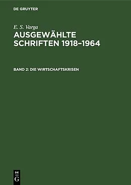 E-Book (pdf) Die Wirtschaftskrisen von E. S. Varga