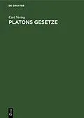 E-Book (pdf) Platons Gesetze von Carl Vering