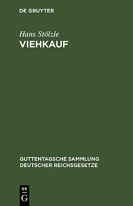 PDF Viehkauf von Hans Stölzle