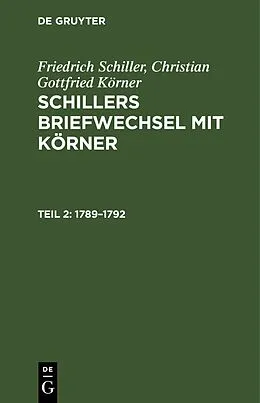 E-Book (pdf) 17891792 von Friedrich Schiller, Christian Gottfried Körner