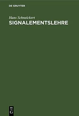E-Book (pdf) Signalementslehre von Hans Schneickert