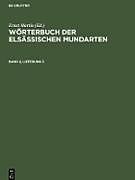Fester Einband Wörterbuch der elsässischen Mundarten. Band 2, Lieferung 3 von 