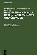 E-Book (pdf) Sommer-Semester 1908 von 