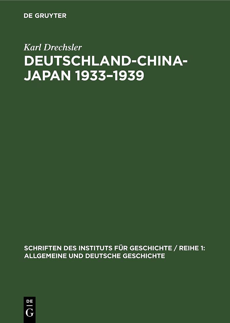 Deutschland-China-Japan 19331939