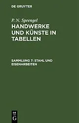 Fester Einband Stahl und Eisenarbeiten von P. N. Sprengel