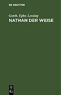 E-Book (pdf) Nathan der Weise von Gotth. Ephr. Lessing