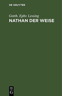 E-Book (pdf) Nathan der Weise von Gotth. Ephr. Lessing