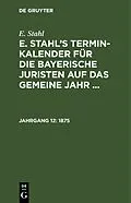 PDF 1875 von E. Stahl