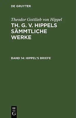 E-Book (pdf) Hippels Briefe von Theodor Gottlieb Von Hippel