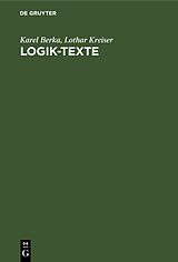 E-Book (pdf) Logik-Texte von Karel Berka, Lothar Kreiser