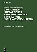E-Book (pdf) Sn  Vl, Lieferung 1 von Johann Christian Poggendorff