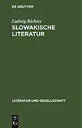 E-Book (pdf) Slowakische Literatur von Ludwig Richter