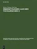 E-Book (pdf) Übersetzungen aus dem Tocharischen II von Werner Thomas, Emil Sieg