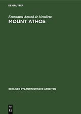 eBook (pdf) Mount Athos de Emmanuel Amand De Mendieta