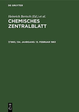 E-Book (pdf) Chemisches Zentralblatt / 13. Februar 1963 von 