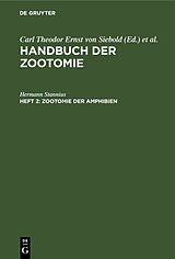 E-Book (pdf) Handbuch der Zootomie. Die Wirbelthiere / Zootomie der Amphibien von Hermann Stannius