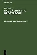 PDF Das Forderungenrecht von Otto Müller
