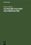 E-Book (pdf) Alphabetischer Sachregister von Oskar Eichhorn