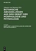 E-Book (pdf) Die Entwicklung des Keimes der Gattung Selaginella von W. Pfeffer