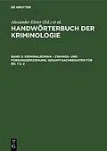 PDF Kriminalroman  Zwangs- und Fürsorgeerziehung. Gesamt-Sachregister für Bd. 1 u. 2 von 