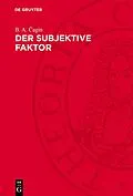 E-Book (pdf) Der subjektive Faktor von B. A. agin